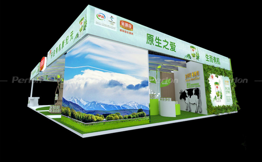 伊利集團(tuán)展臺設(shè)計搭建