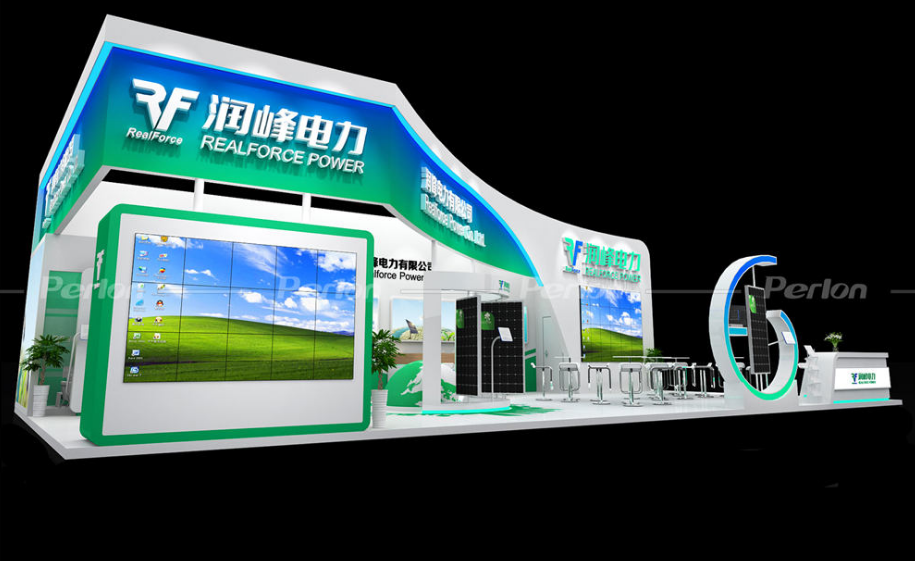 潤(rùn)峰電力上海展臺(tái)搭建