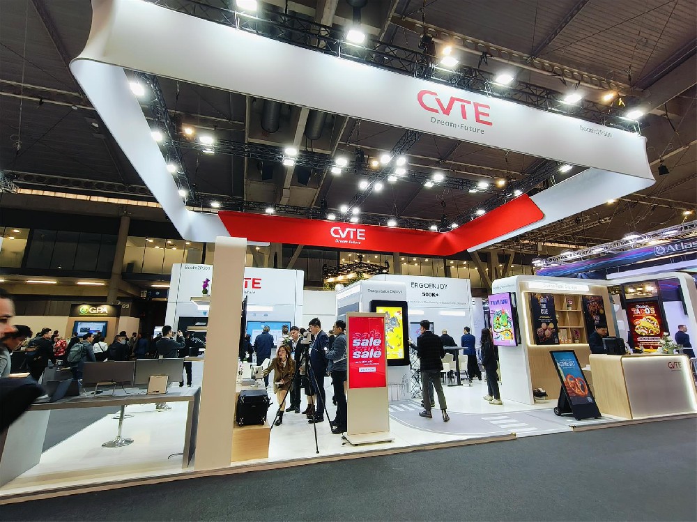 CVTE-西班牙展臺設(shè)計(jì)搭建